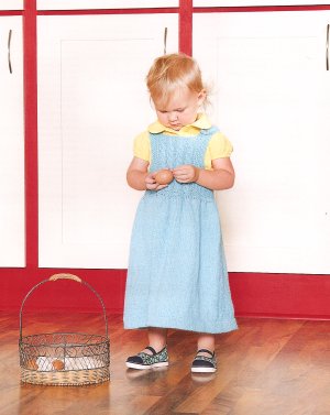 Blue Sky Fibers Adult Clothing Patterns - Girl's Cable Jumper Pattern