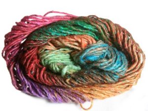 Noro Silk Garden Yarn - 258 Lime,Pink,Red (Discontinued)