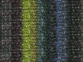 Noro Silk Garden Yarn - z270 Black,Purple,Lime (Discontinued)
