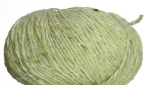 Debbie Bliss Luxury Tweed Aran Yarn - 02 Celery (Discontinued)