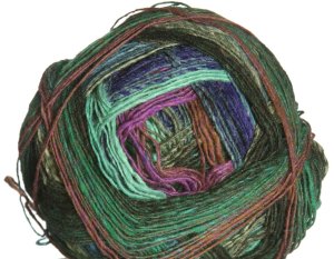 Noro Kureyon Sock Yarn - 219 Greens/Purple/Rust