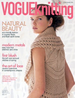 Vogue Knitting International Magazine - z'09 Spring/Summer