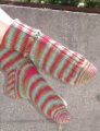 Battle Born Knits - Picot Ribbed Socks Patterns photo