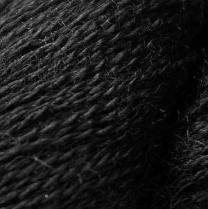 Misti Alpaca Lace Yarn - SFN50 Black