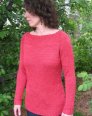 Knitting Pure and Simple Women's Sweater Patterns - 2911 - Neckdown Boat Neck Pullover Patterns photo