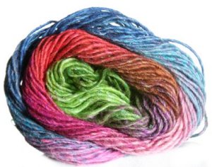 Noro Silk Garden Yarn - 304 Hot Pink, Turquoise, Lime (Discontinued)