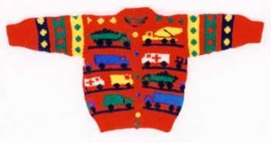 Ann Norling Patterns - 06 Truck Sweater (Discontinued) Pattern