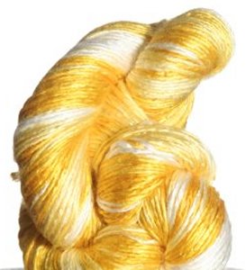Artyarns Regal Silk Yarn - 134 - Yellow/White