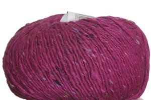 Debbie Bliss Luxury Tweed Aran Yarn - 21 Fuchsia