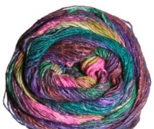 Noro Silk Garden Sock Yarn - 308 Hot Pink/Green/Olive