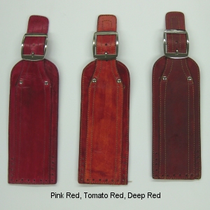 Grayson E Leather Clasp - Tomato Red (2nd Quality)