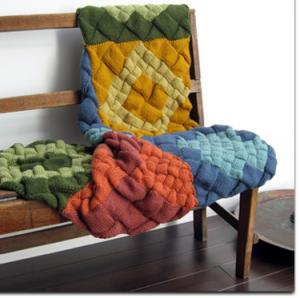 KnitWhits Patterns - Harvest Blanket Pattern