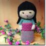 KnitWhits - Sakura Kokeshi Doll Patterns photo