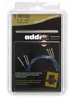 Addi Click Cords Needles - Booster Pack - 3 32" Cords Needles