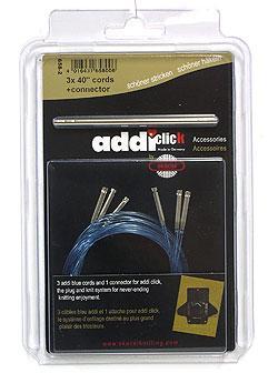 Addi Click Cords Needles - Booster Pack - 3 40 Cords Needles