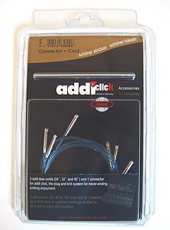 Addi Click Cords Needles - Booster Pack - 1 24,32,40 Cords Needles