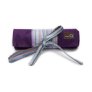 della Q Crochet Roll (Style 166-2) - 018 Purple Accessories photo