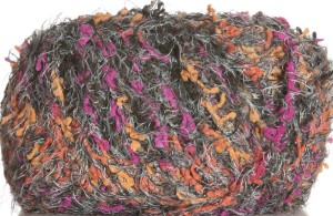 GGH Risibisi Yarn - 10 Grey with Orange & Pink