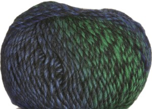 Lana Grossa Furetto Yarn - 015 Blue/Green Mix