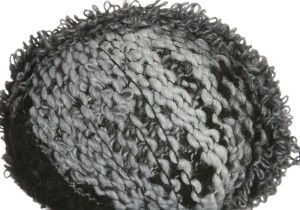 Lana Grossa Tris Yarn - 009 Grey/Black/Charcoal