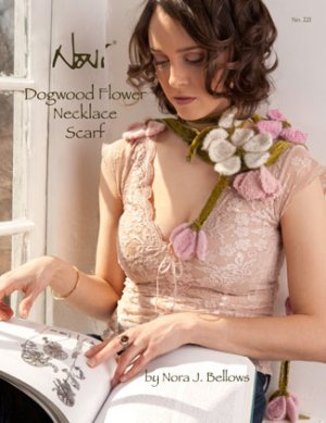 Noni Patterns - Dogwood Flower Necklace Scarf Pattern