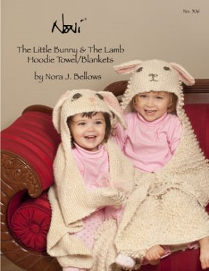 Noni Patterns - The Little Bunny & Lamb Hoodie Towels/Blankets Pattern