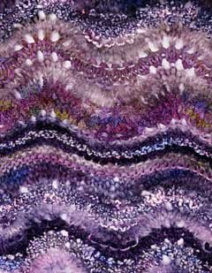 Colinette Absolutely Fabulous Throw Kit - Amethyst