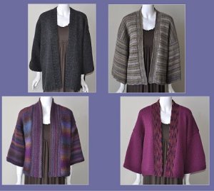 Ann Norling Patterns - 70 - Kimono in Multi Gauges Pattern