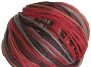 Zitron Loft Color Yarn - 590 Pumpkin, Brown and Red