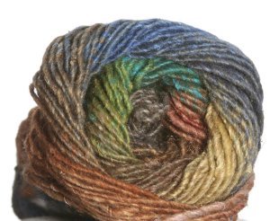 Noro Silk Garden Yarn - 297 Brown, Yellow, Green (Discontinued)