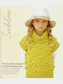 Sublime Books - 613 - Children's Double Knitting Book (Discontinued)