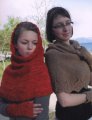 Knitting Pure and Simple Women's Patterns - 108 - Scarf/Hood and Wrist Warmers Patterns photo