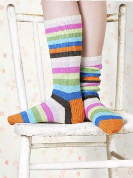 Spud & Chloe Patterns - Popsicle Socks Pattern