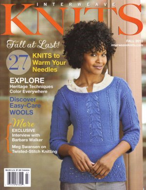 Interweave Knits Magazine - '10 Fall