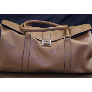 Trendsetter Leather Bag - Camel