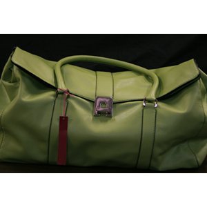 Trendsetter Leather Bag - Neon