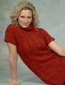 Plymouth Yarn Sweater & Pullover Patterns - 1837 Woman's Cable Tunic Patterns photo