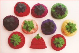 Ann Norling Patterns - 10 - Kids Fruit Cap Pattern