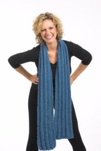 Plymouth Yarn Sweater & Pullover Patterns - 1541 3 Scarves Pattern