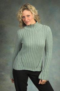 Plymouth Yarn Sweater & Pullover Patterns - 1820 V-Shaped Pullover Pattern