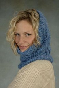Plymouth Yarn Women's Accessory Patterns - 1828 Cabled Cowl Pattern