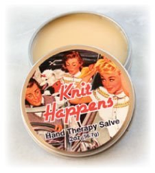 Alsatian Soaps & Bath Products Knit Happens Hand Therapy Salve - Jasmine Bergamot (Discontinued)