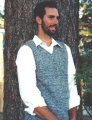 Knitting Pure and Simple Men's Sweater Patterns - 215 - Basic Vest for Men Patterns photo