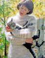 Knitting Pure and Simple Women's Sweater Patterns - 0992 - Bulky Neckdown Pullover for Women Patterns photo