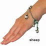 Skacel Stitch Marker Bracelet Accessories - Sheep