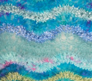 Colinette Absolutely Fabulous Throw Kit - Barracuda Mint