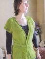 Knitting Pure and Simple Women's Cardigan Patterns - 0114 - Cap Sleeve Wrap Cardigan Vest Patterns photo