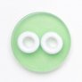 Jim Knopf Plastic Buttons - Jelly - Green - 5/8"