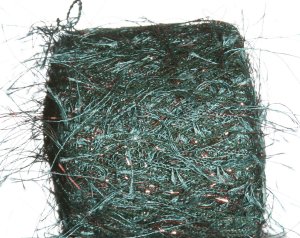 Knitting Fever Flutter Metallic Yarn - 136 Green