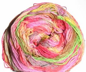 Noro Taiyo Sock Yarn - 07 Rose, Yellow, Pistachio (Discontinued)